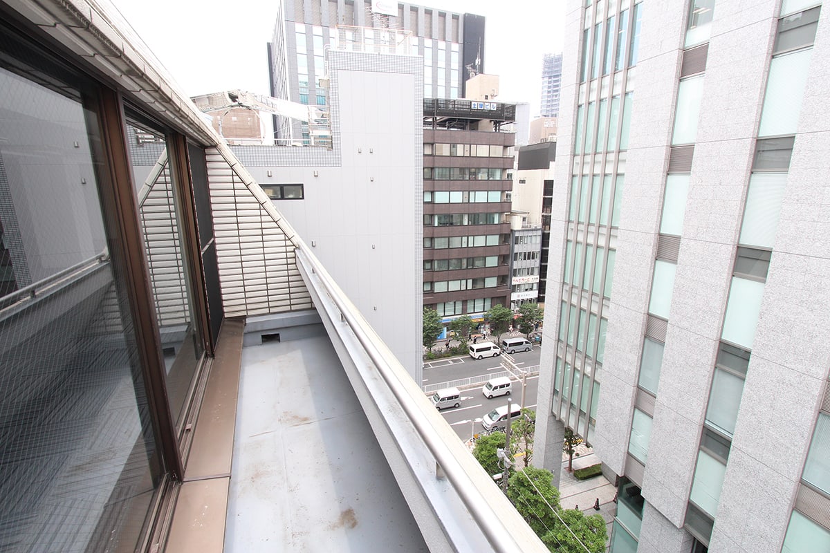 物件写真7｜渋谷オフィス｜上層階バルコニー付き空間