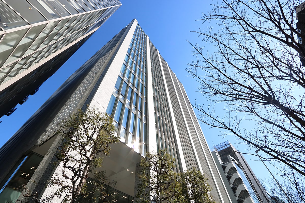 物件写真3｜渋谷オフィス｜重厚感ある出立ちのハイグレードビル