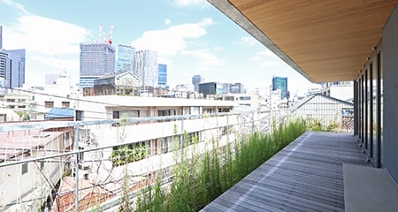 代官山SOHO | 築浅デザインビル最上階SOHO空間