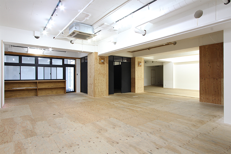 北新宿オフィス｜天井高 居抜き地下空間