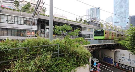 渋谷オフィス｜視認性の高い1-2Fメゾネット空間