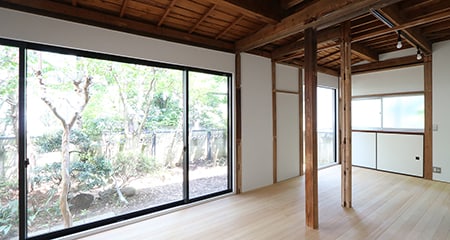 白金台オフィス・住居 | リノベーション済み庭付き古民家1棟貸し