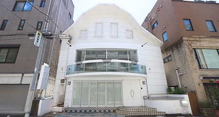 恵比寿オフィス・店舗 | キャッチーな見た目の1棟建物