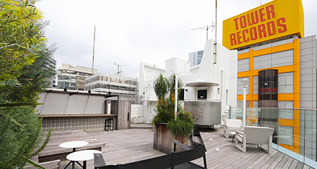 渋谷オフィス｜共用ラウンジ 屋上テラス付き物件