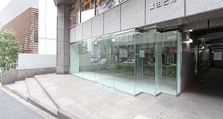 渋谷オフィス・店舗｜路面区画 セミスケルトン空間