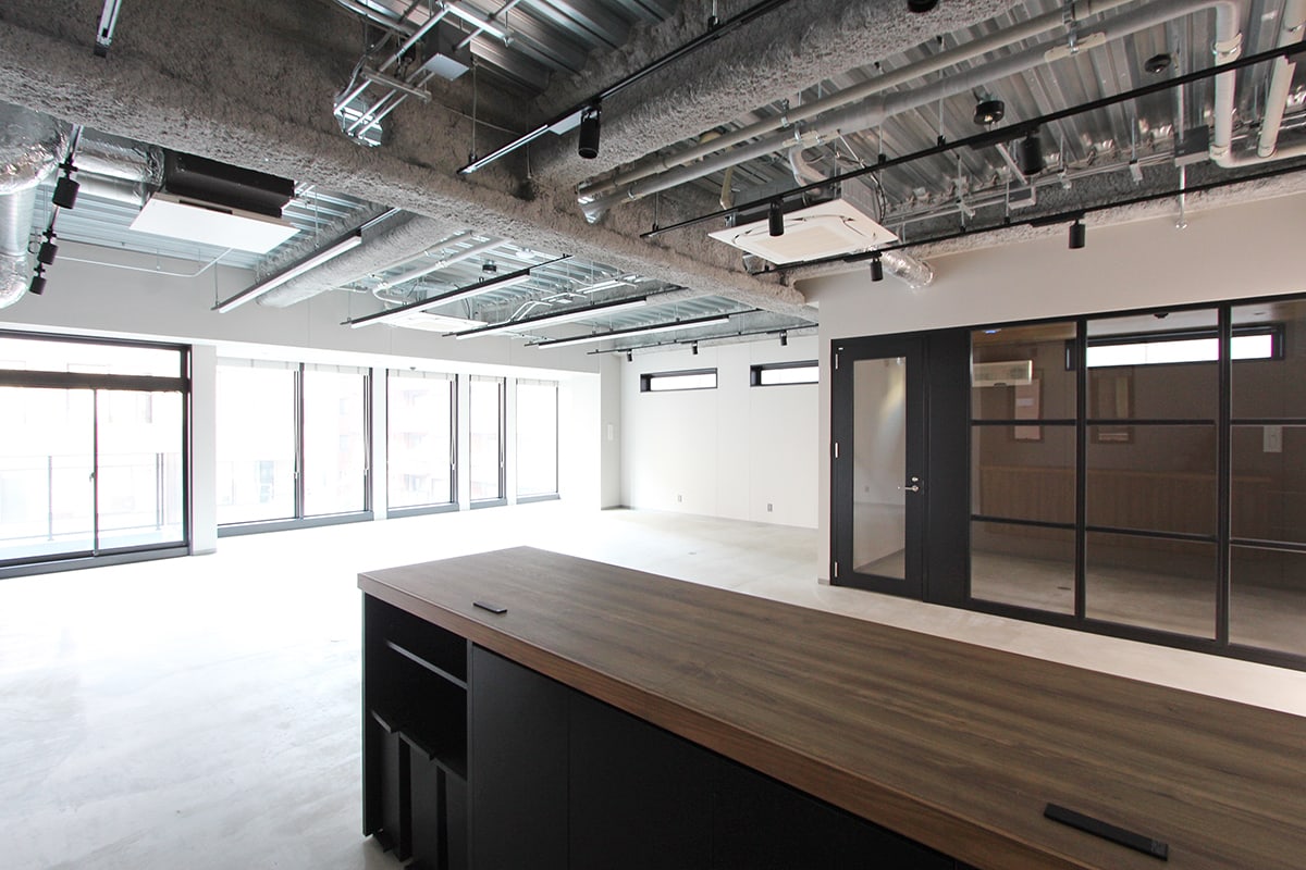 恵比寿オフィス｜新築セットアップのデザイン空間