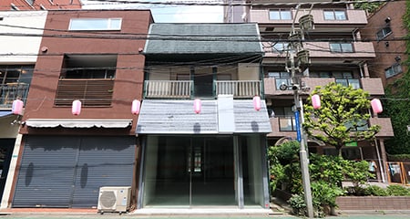 中目黒オフィス・店舗｜商店街にある個性派居抜き空間