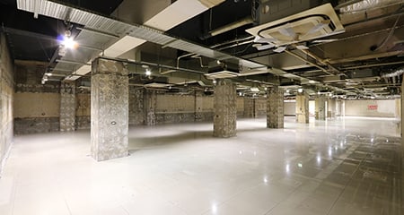 代々木オフィス | 天高3.6m約200坪インパクト空間