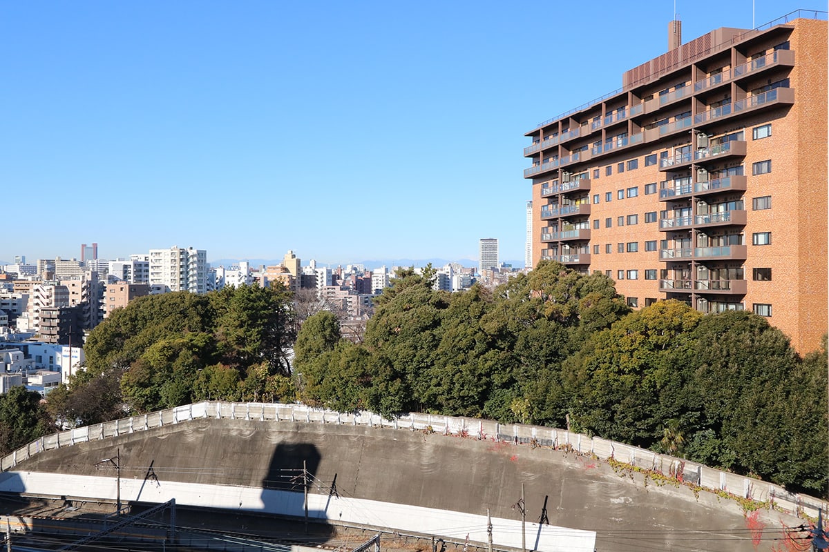 代官山オフィス｜抜けた眺望を楽しむ上層階区画