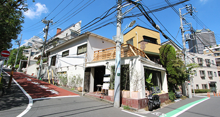 赤坂オフィス | 変貌の期待値の高いテラス付き空間
