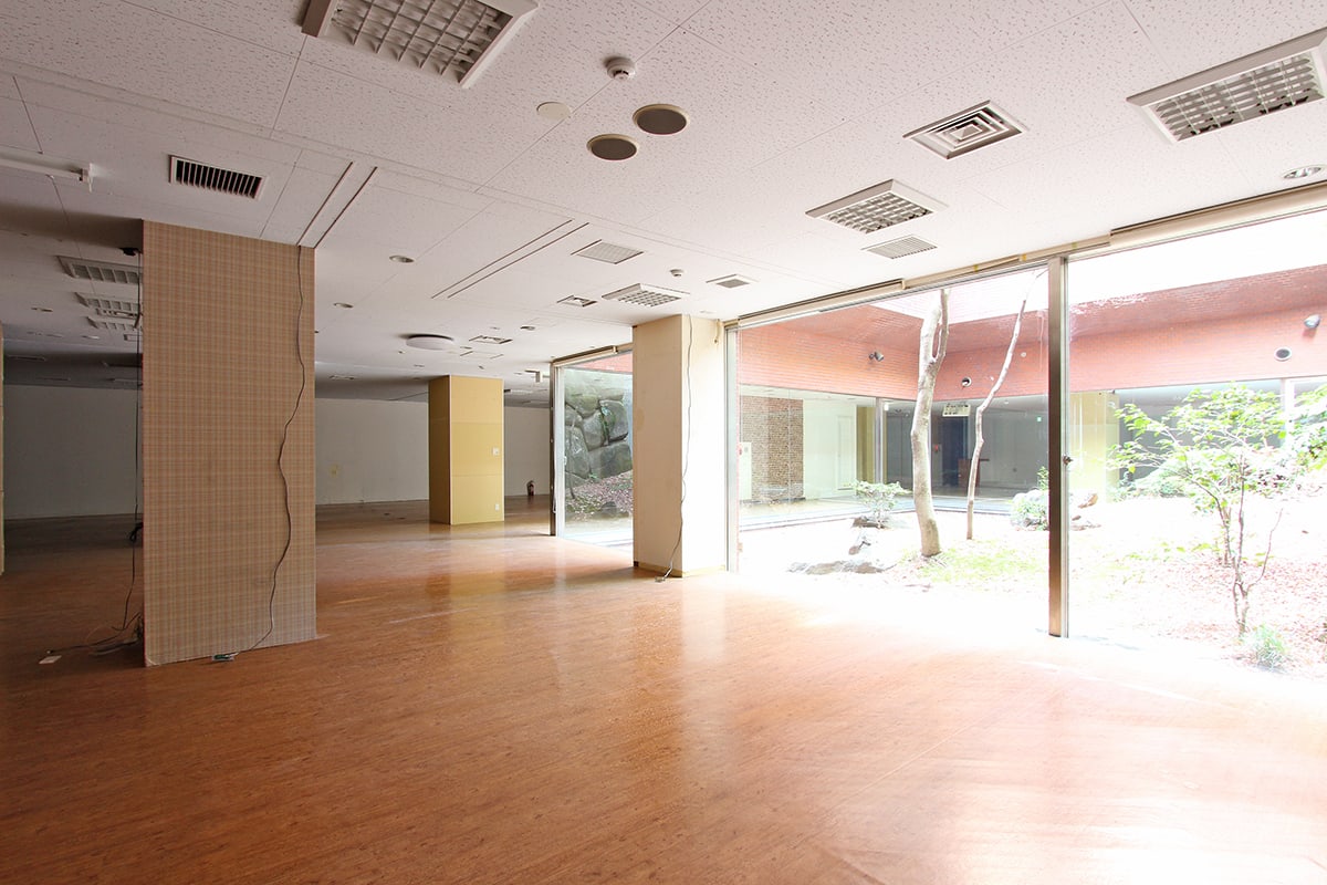 代々木オフィス|地下1F中庭付き空間