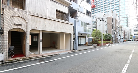 千駄ヶ谷オフィス・店舗 | 1F路面セミスケルトン空間