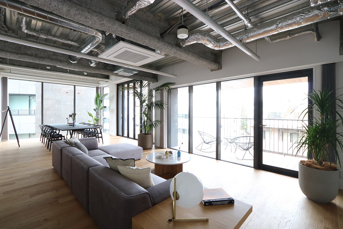 物件写真8｜恵比寿オフィス | 新築デザインビル、スケルトン仕様の空間