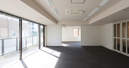 渋谷オフィス｜陽当たり良好 SOHO空間