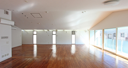 三角屋根の居心地